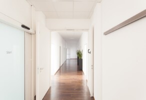 Flurbereich der Praxisklink